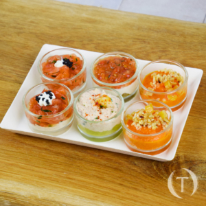 Les mini verrines de fêtes boutique - par 6