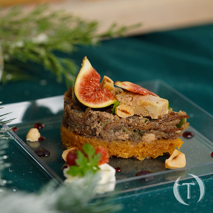 Effiloché de Canard au Foie gras