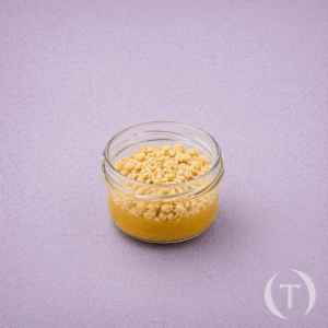 Crumble abricot, pomme, romarin