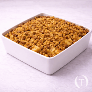 Crumble muscovado aux pommes - par 3.5kg