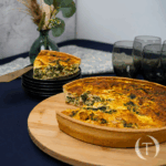 Quiche champignon, céleri rave, truffe noisette